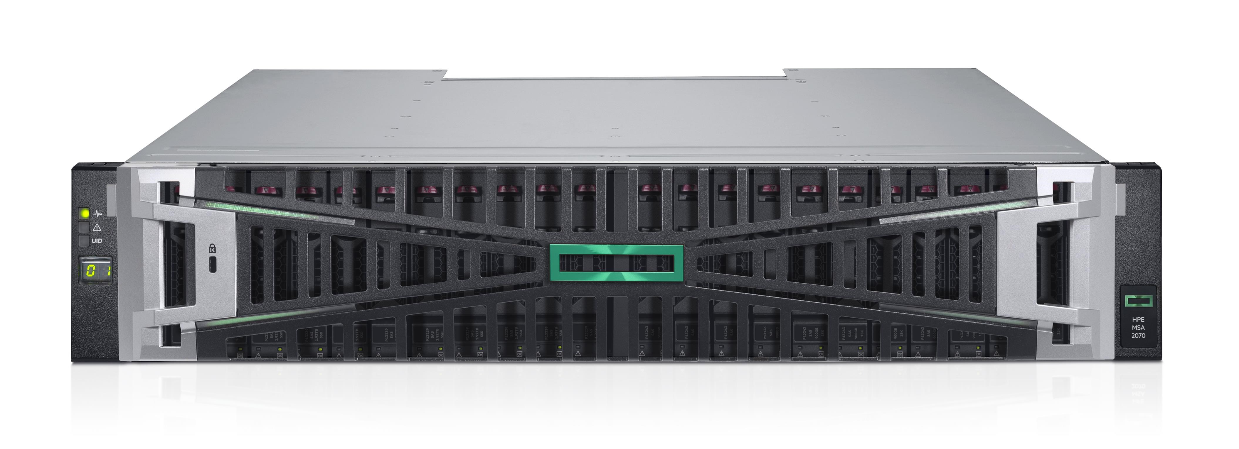 HPE MSA 2070 SFF iSCSI 12x1.92T Array