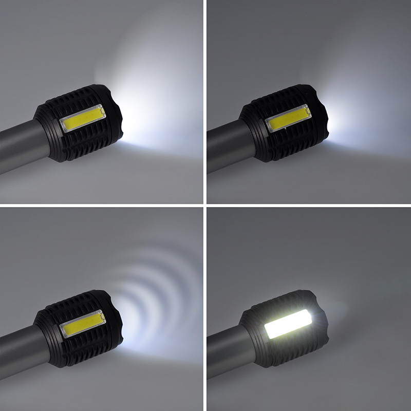 Solight LED nabíjecí ruční svítilna,  150+150lm,  Li-Ion6 