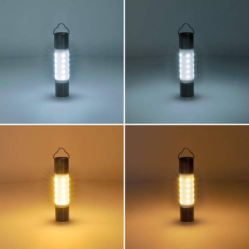 Solight LED nabíjecí ruční svítilna s kampingovou lucernou,  250lm,  power bank,  Li-Ion5 