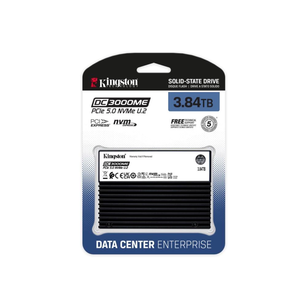 3, 84TB DC3000ME U.2 Kingston Enterprise TCG2 