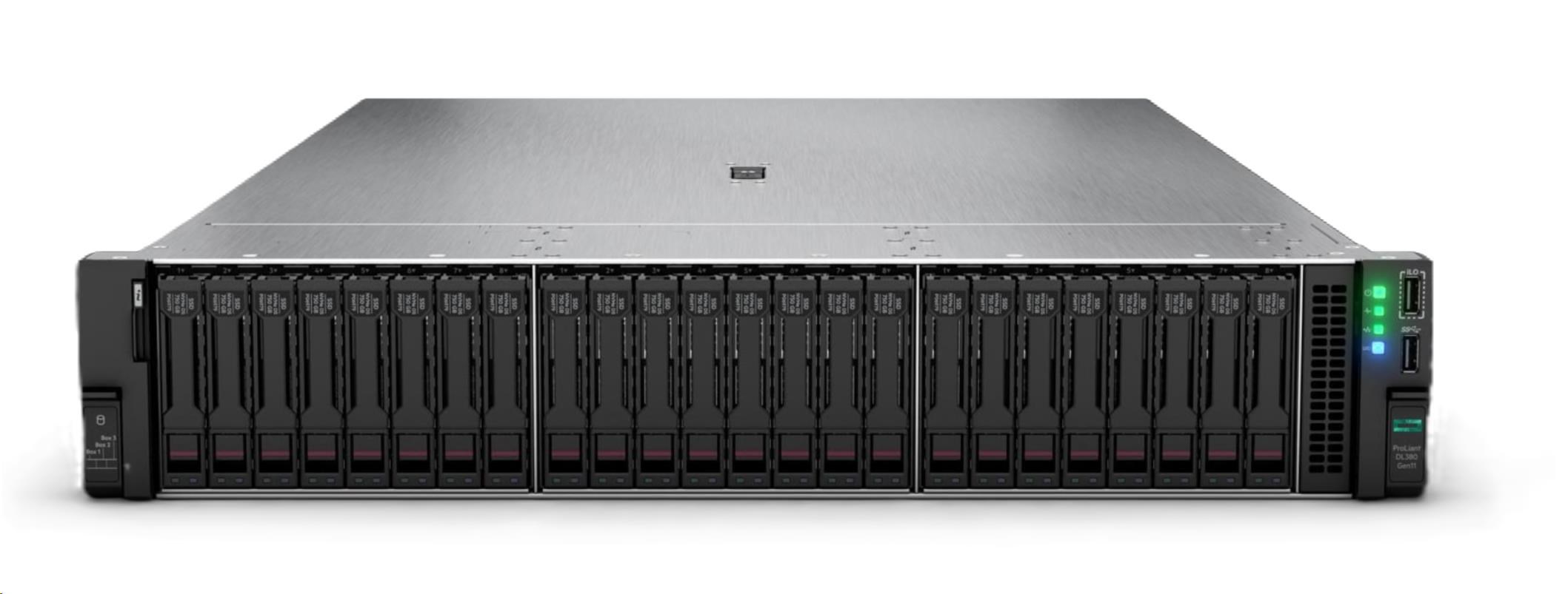 HPE PL DL380g11 4509Y (2.6/ 8C) 2x32G (p64706) 8SFF MR408i-o 2x480G 2x1000W 4x1Gb NBD333 Smart Choice0 