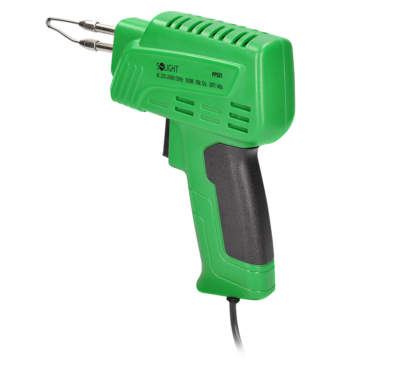 Solight pistole pájecí 100W sada4 