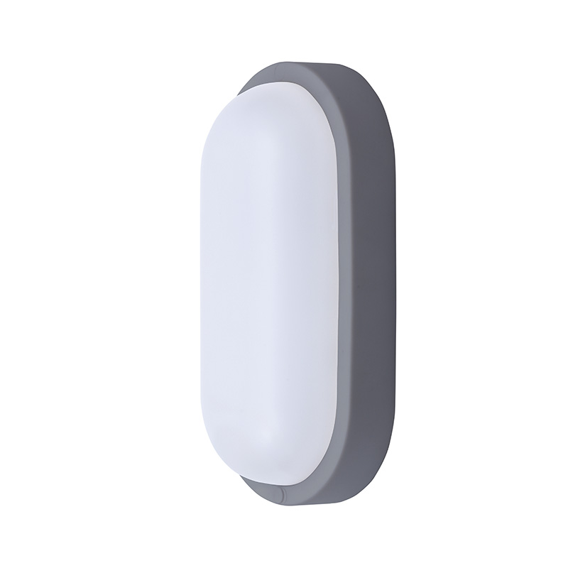 Solight LED venkovní osvětlení oválné, 13W, 910lm, 4000K, IP54, 21cm, šedá barva5 