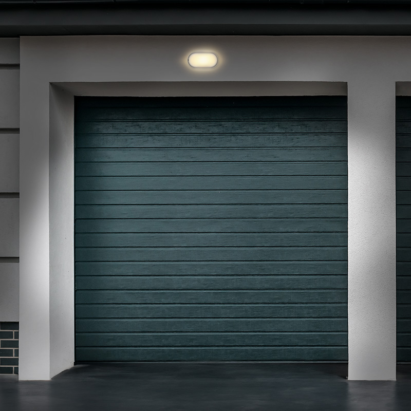 Solight LED venkovní osvětlení oválné, 13W, 910lm, 4000K, IP54, 21cm, šedá barva6 