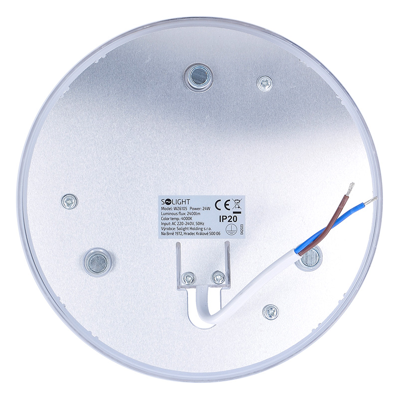 Solight LED světelný zdroj do stropních světel, 24W, 2400lm, 4000K, 167mm2 