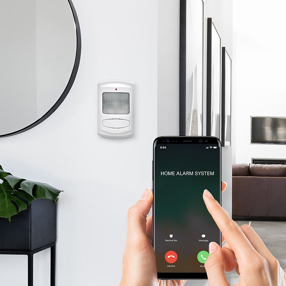 Solight GSM alarm,  pohybový senzor,  dálk. ovl.,  bílý4 