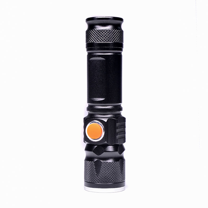Solight LED nabíjecí kapesní svítilna,  200lm,  3W,  zoom,  Li-Ion2 