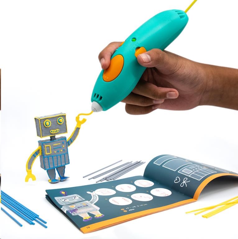 3Doodler 3D Pero Start+ Bundle + 147 náplní,  12 šablon,  9 karet aktivit,  podložka1 