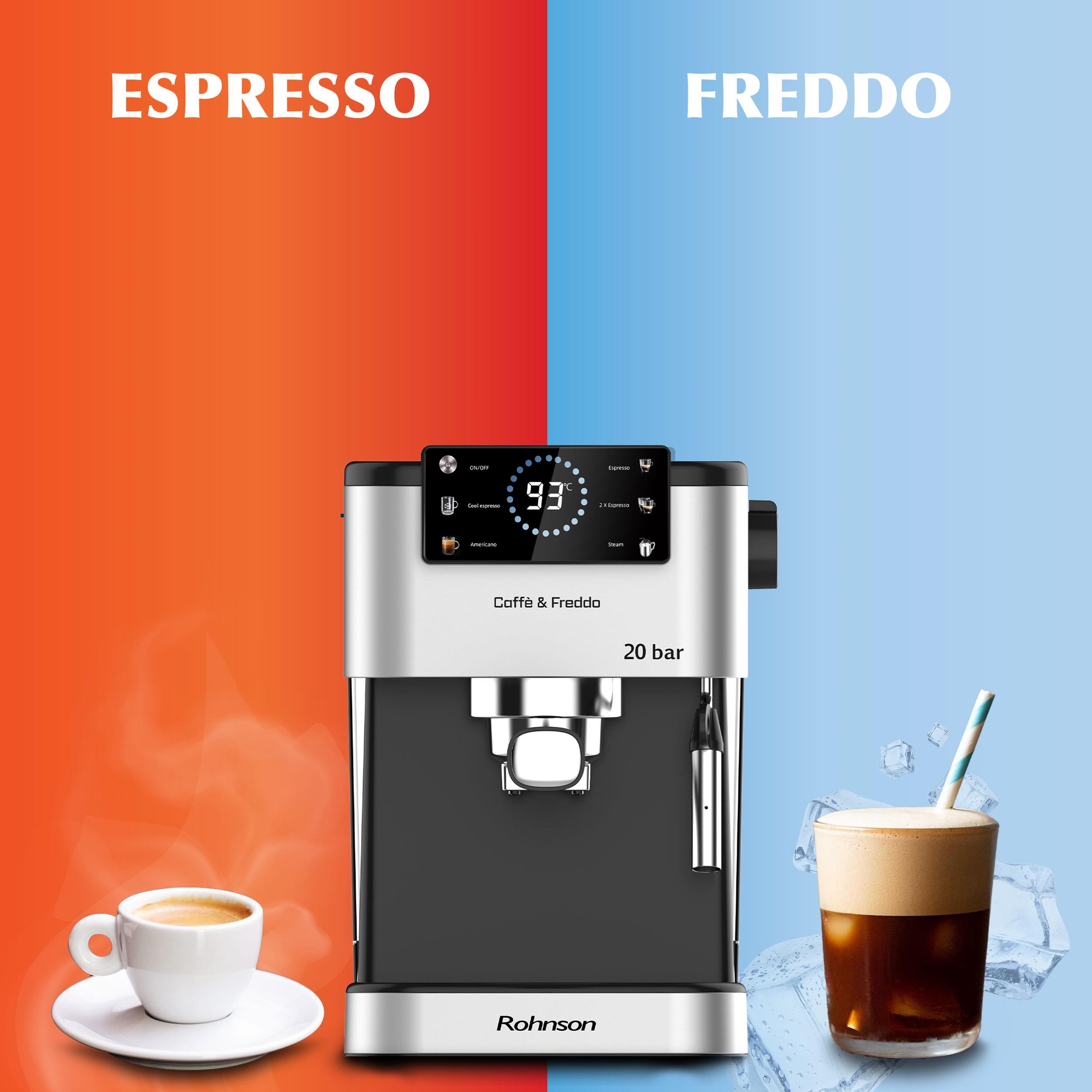 Rohnson R-98028 Espresso Hot & Cold kávovar8 
