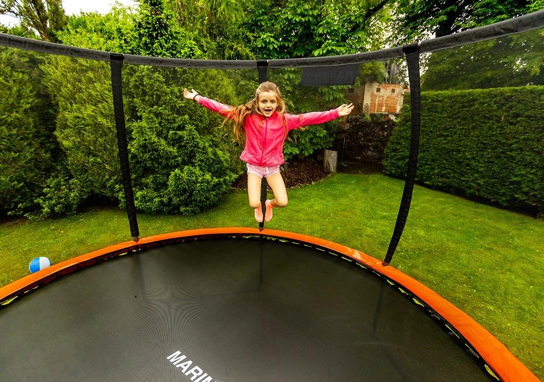 Marimex Premium  trampolína 396 cm + vnitřní ochranná síť + schůdky ZDARMA5 