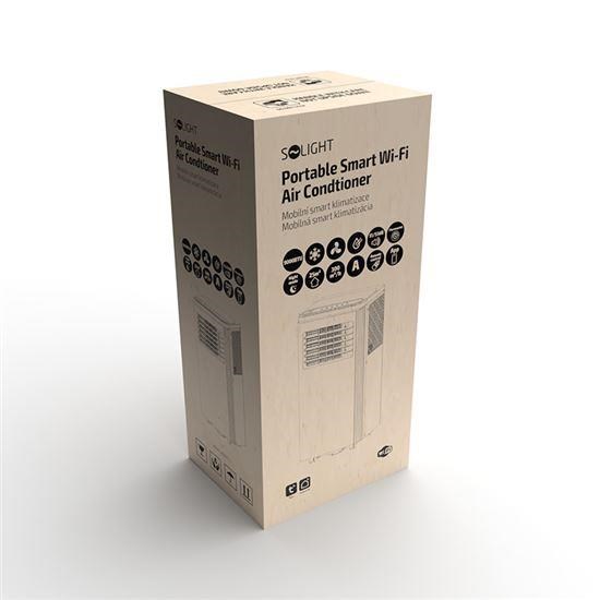 Solight mobilní klimatizace 9000 BTU, smart WiFi, chlazení, odvlhčování, ventilátor5 
