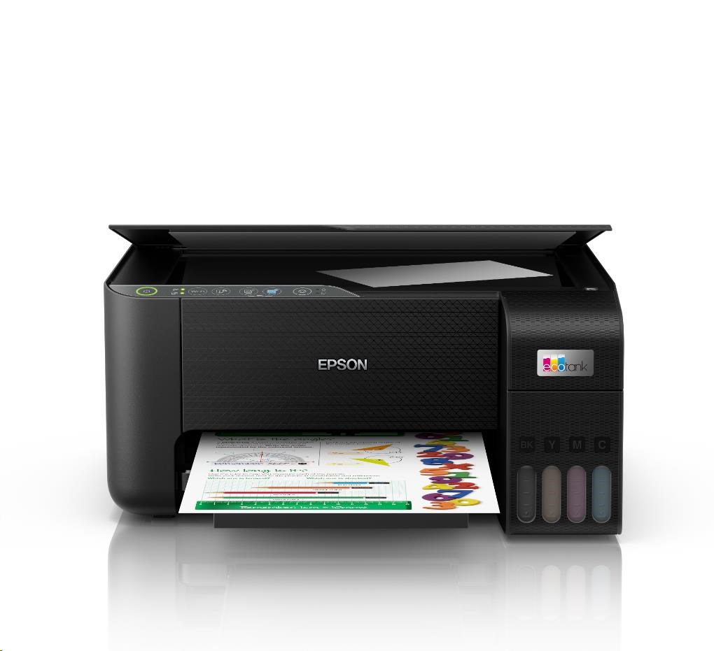 BAZAR - EPSON tiskárna ink EcoTank L3270,  5760x1440dpi,  A4,  33ppm,  USB,  Wi-Fi,  sken - Poškozený obal (Komplet)1 