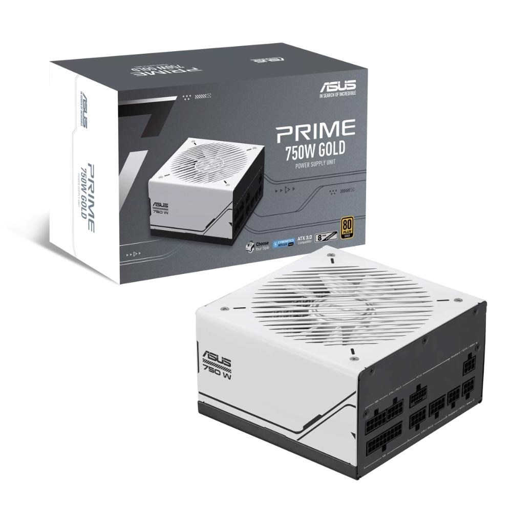 ASUS zdroj PRIME AP-750G 750W,  135mm,  80+ Gold,  Plně modulární,  ATX 3.16 
