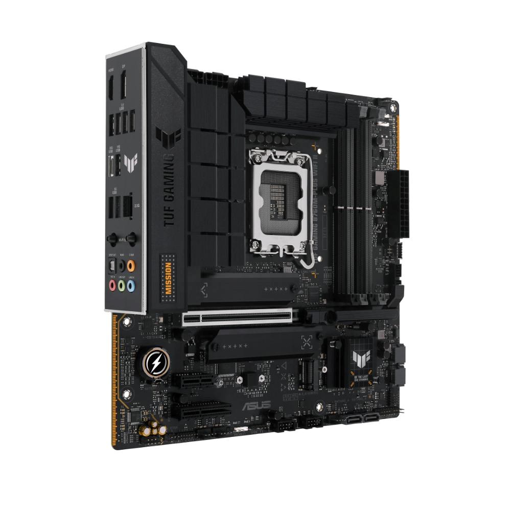 ASUS MB Sc LGA1700 TUF GAMING B760M-PLUS WIFI II,  Intel B760,  4xDDR5,  1xDP,  1xHDMI,  WI-FI,  mATX1 