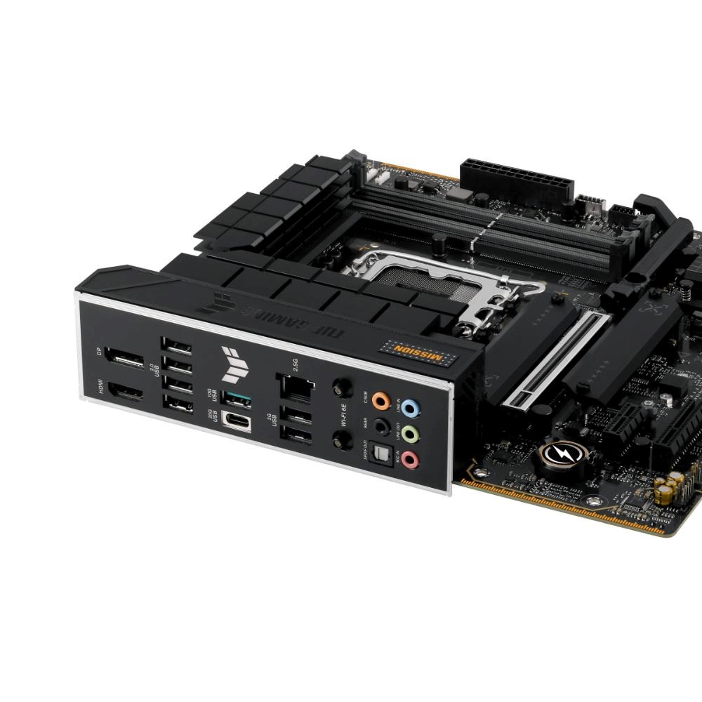 ASUS MB Sc LGA1700 TUF GAMING B760M-PLUS WIFI II,  Intel B760,  4xDDR5,  1xDP,  1xHDMI,  WI-FI,  mATX3 