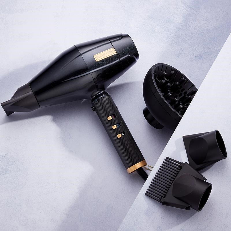BaByliss FXBDB1E Pro 4Artists fén na vlasy, 2200 W, 3 teploty, 2 rychlosti, iontový generátor, černá5 