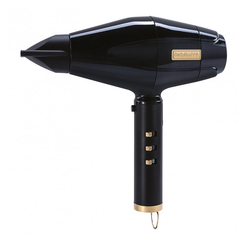 BaByliss FXBDB1E Pro 4Artists fén na vlasy,  2200 W,  3 teploty,  2 rychlosti,  iontový generátor,  černá3 