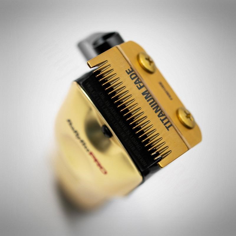 BaByliss Pro 4 FX825GE profesionální zastřihovač,  titanové čepele,  3300 mAh baterie,  zlatá3 
