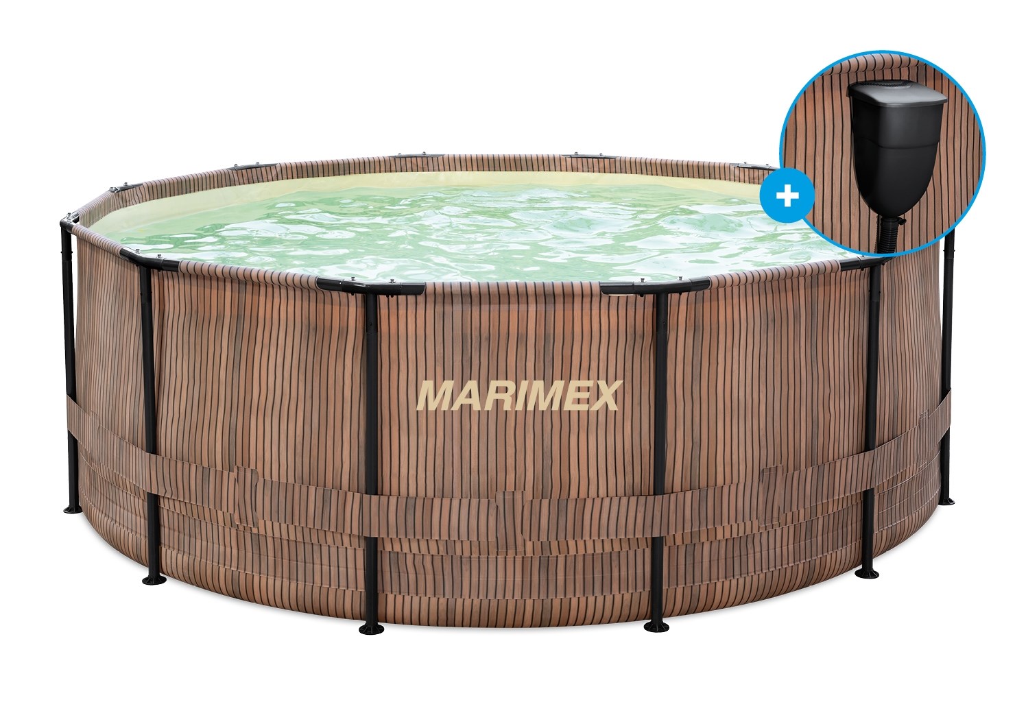Marimex Florida bazén 3,66x0,99 m se zabudovaným skimmerem - motiv TEAK0 