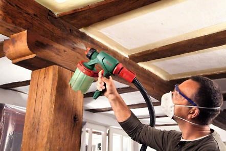 Bosch PFS 3000-2 systém pro nástřik barev, 650 W, SprayControl, 3stupňová tryska, 2 m2 za 1 min3 