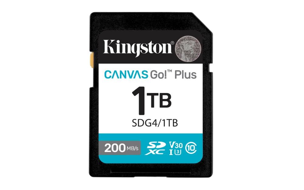 Kingston Canvas Go Plus/ SDXC/ 1TB/ UHS-I U3 / Class 10