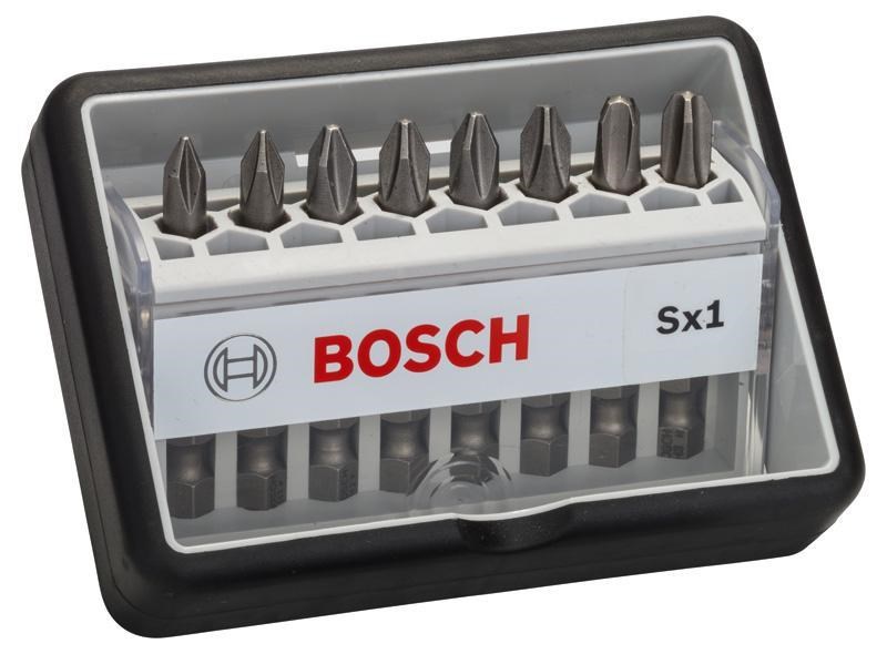 Bosch sada šroubovacích nástavců Robust Line,  Sx PH,  verze Extra Hard,  8 kusů0 