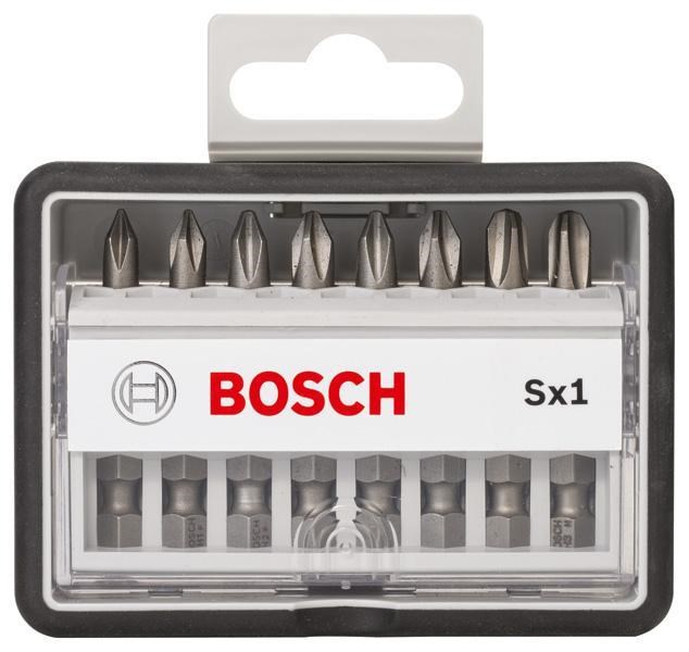 Bosch sada šroubovacích nástavců Robust Line,  Sx PH,  verze Extra Hard,  8 kusů1 