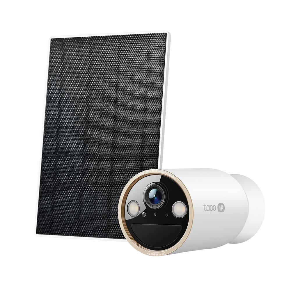 TP-Link Tapo C460 KIT venkovní kamera,  solární panel (8MP,  4K,  2160p,  IR 15m,  WiFi,  micro SD card,  IP66)0 