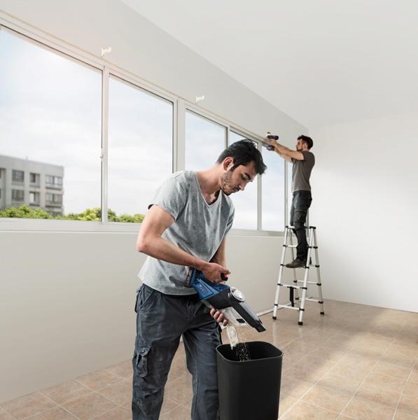 Bosch GAS 18V-1 akumulátorový vysavač, 10 l/s, 0.7 l nádoba, flexibilní prodlužovací hubice3 