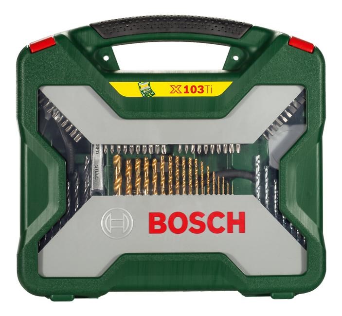 Bosch 103dílná sada X-Line s povlakem TiN1 