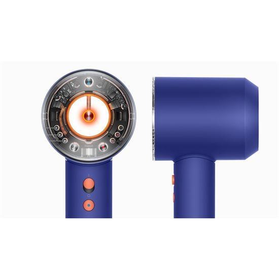 Dyson Supersonic Nural HD16 fén na vlasy,  1600 W,  difuzér,  4 teploty,  3 rychlosti,  vinca blue/ topaz2 