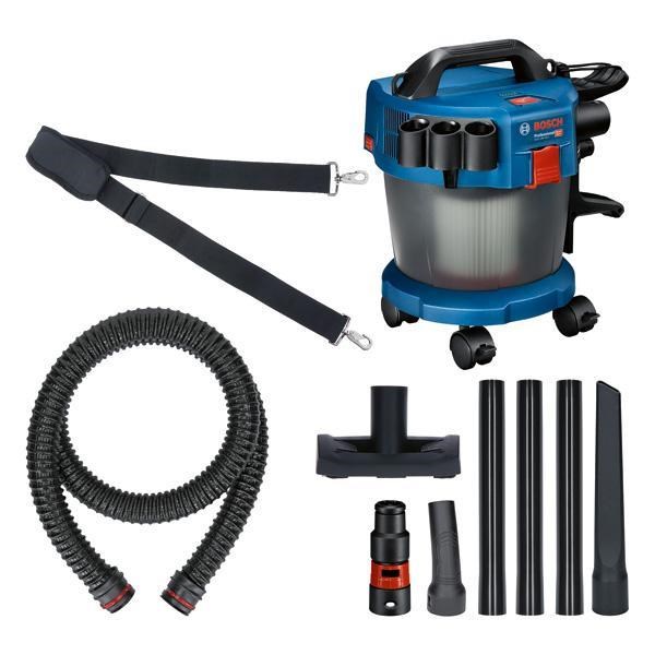 Bosch GAS 18V-10 L akumulátorový vysavač,  34, 0 l/ s,  objem nádoby 10 l,  Click & Clean0 