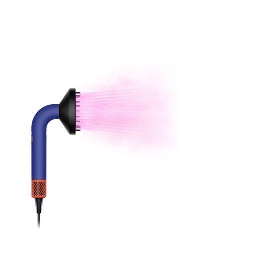 Dyson Supersonic r HD18 fén na vlasy, 1 700 W, difuzér. magnetické nástavce s RFID čipy, vinca blue/topaz4 