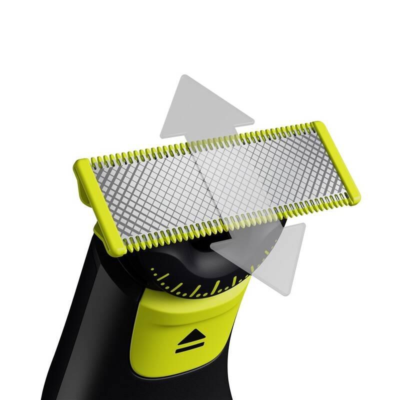 Philips OneBlade Pro 360 QP6542/ 15 zastřihovač,  voděodolný,  3 nástavce,  akumulátorový provoz4 