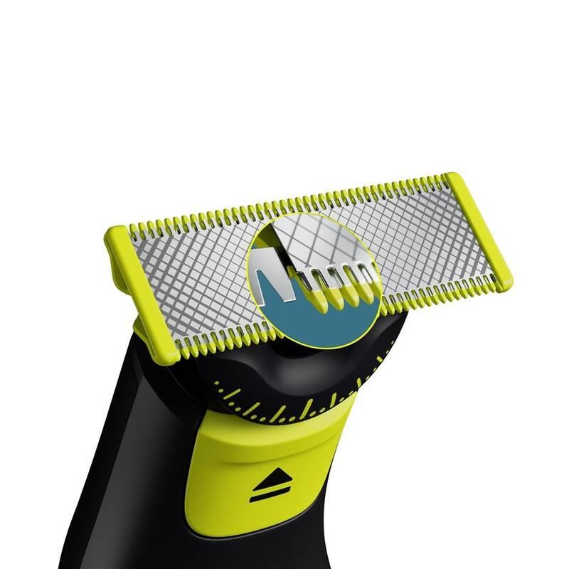 Philips OneBlade Pro 360 QP6542/ 15 zastřihovač,  voděodolný,  3 nástavce,  akumulátorový provoz5 