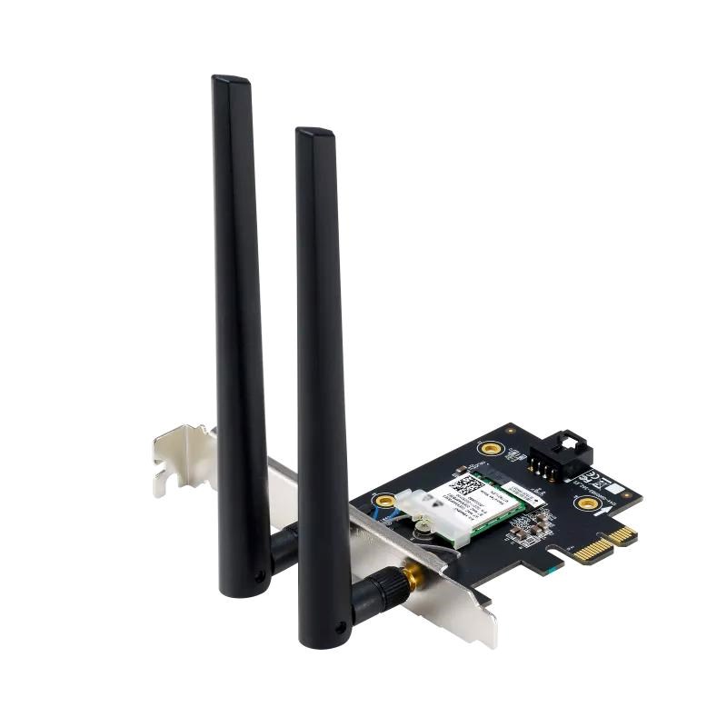 ASUS PCE-BE6500 WiFi 7 PCIe Adaptér,  Bluetooth 5.4,  PCIe 1x Slot,  WPA30 