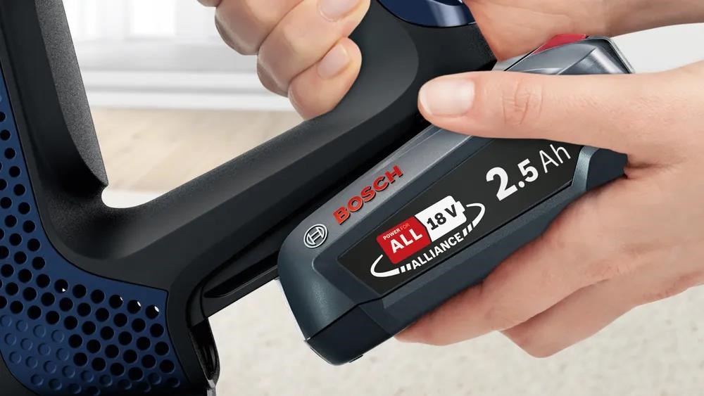 Bosch BBS611MAT Unlimited Serie 6 tyčový vysavač, akumulátorový, 85 dB, modrá7 