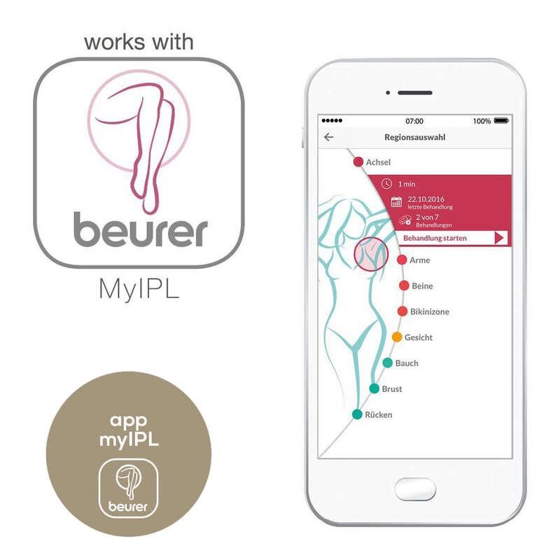 Beurer IPL 8500 Velvet Skin Pro depilační přístroj pro trvalé odstranění chloupků3 
