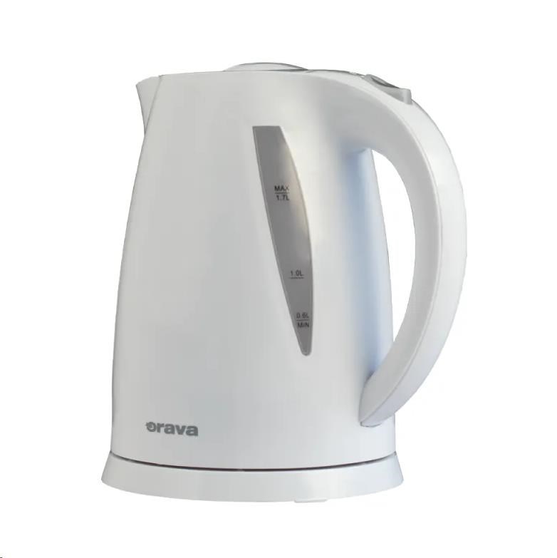 Orava VK-3117 W varná konvice 2000 W, 1.7 l, automatické vypnutí, bílá0 