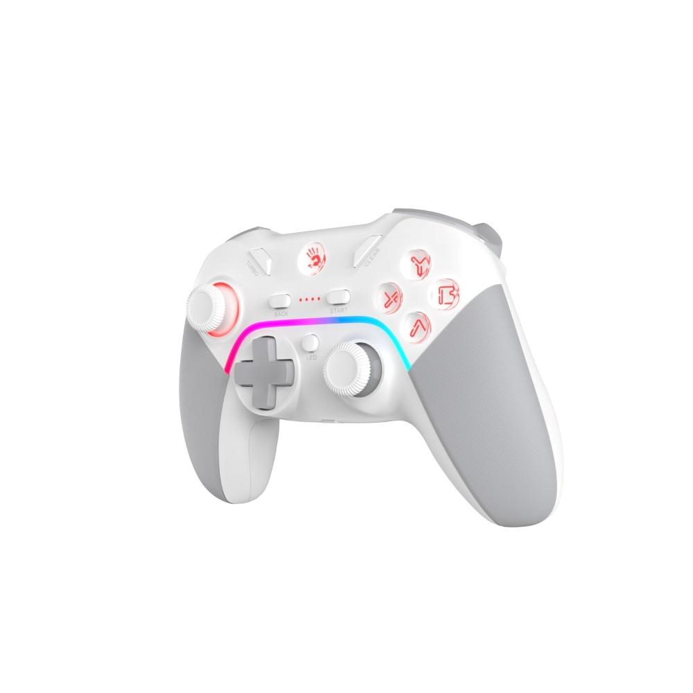 A4tech Bloody GPW70,  gamepad,  RGB,  Dual mode 2, 4G+USB,  bílá1 