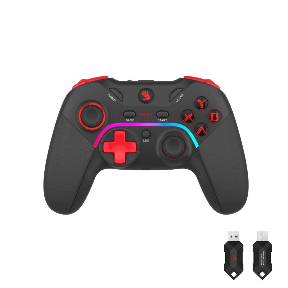 A4tech Bloody GPW70, gamepad, RGB, Dual mode 2,4G+USB, černá0 
