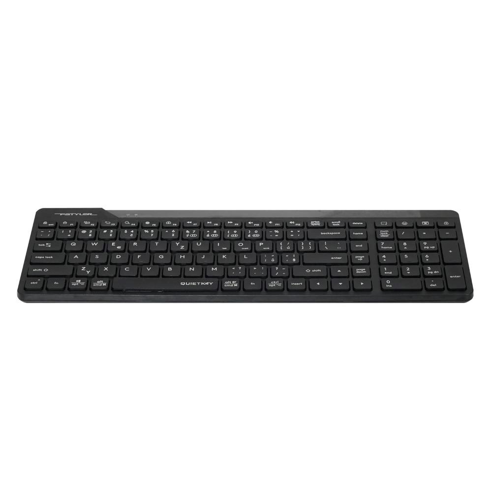 A4tech FStyler FBK23 AS,  bezdrátová Dual mode Bluetooth+2, 4G klávesnice,  CZ,  černá2 