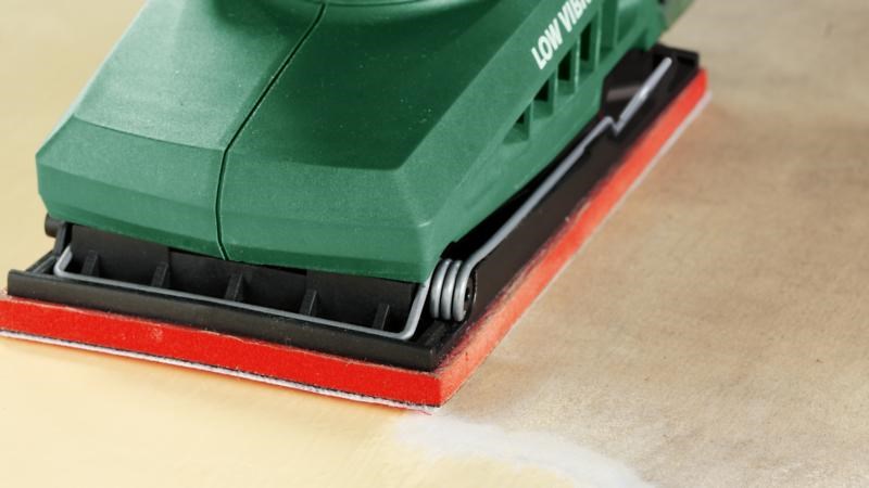 Bosch PSS 250 A/ AE vibrační bruska,  250 W,  14.000 – 24.000 kmitů/ min,  plocha 92 x 182 mm2 