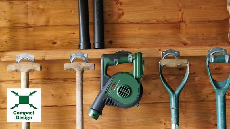 Bosch UniversalLeafBlower 18V-130 akumulátorový fukar na listí, akumulátor, proudění vzduchu 185 – 245 km/h4 