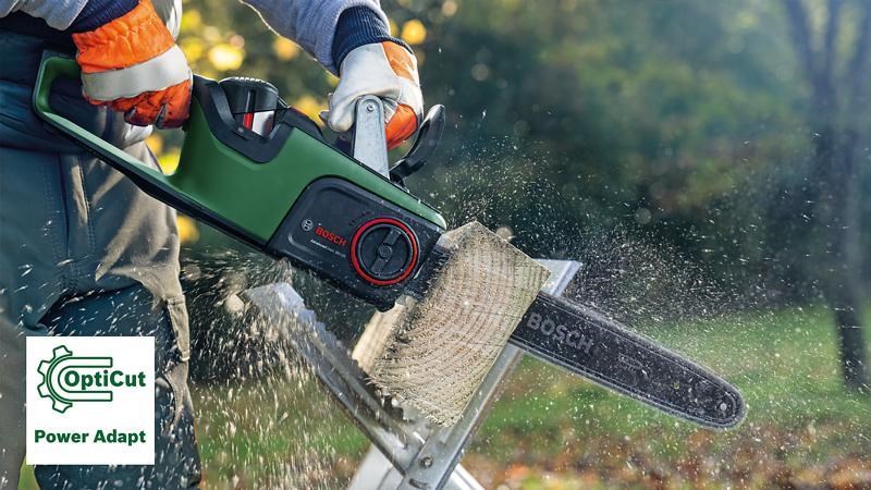Bosch AdvancedChain 36V-35-40 akumulátorová řetězová pila,  lišta 35 cm,  řetěz Oregon,  automatické mazání olejem4 