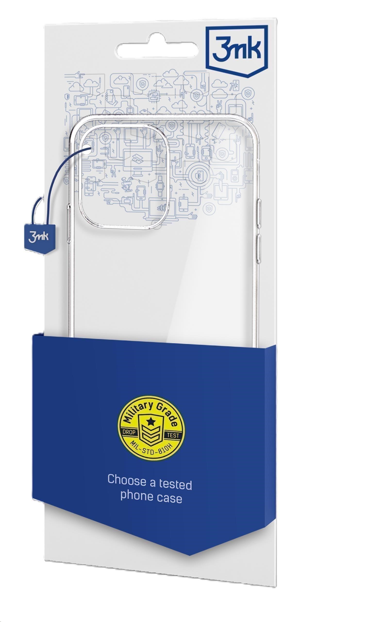 3mk ochranný kryt Clear Case pro Motorola Moto E14/ G04/ G24 Power/ G24 4G0 