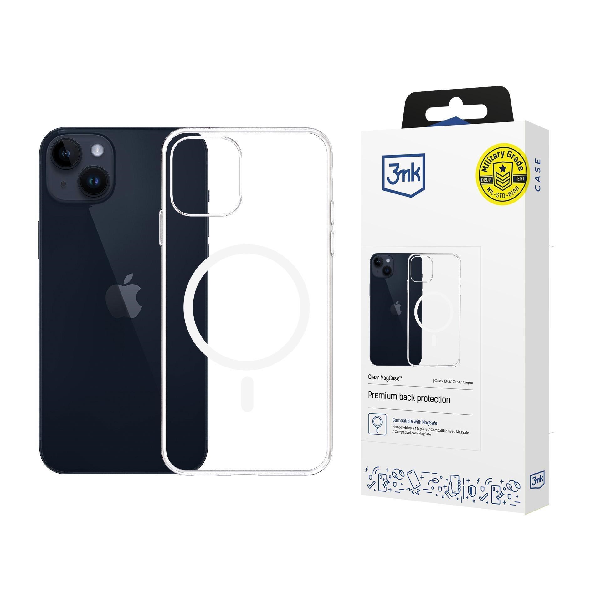 3mk ochranný kryt Clear MagCase pro Apple iPhone 12/ 12 Pro0 