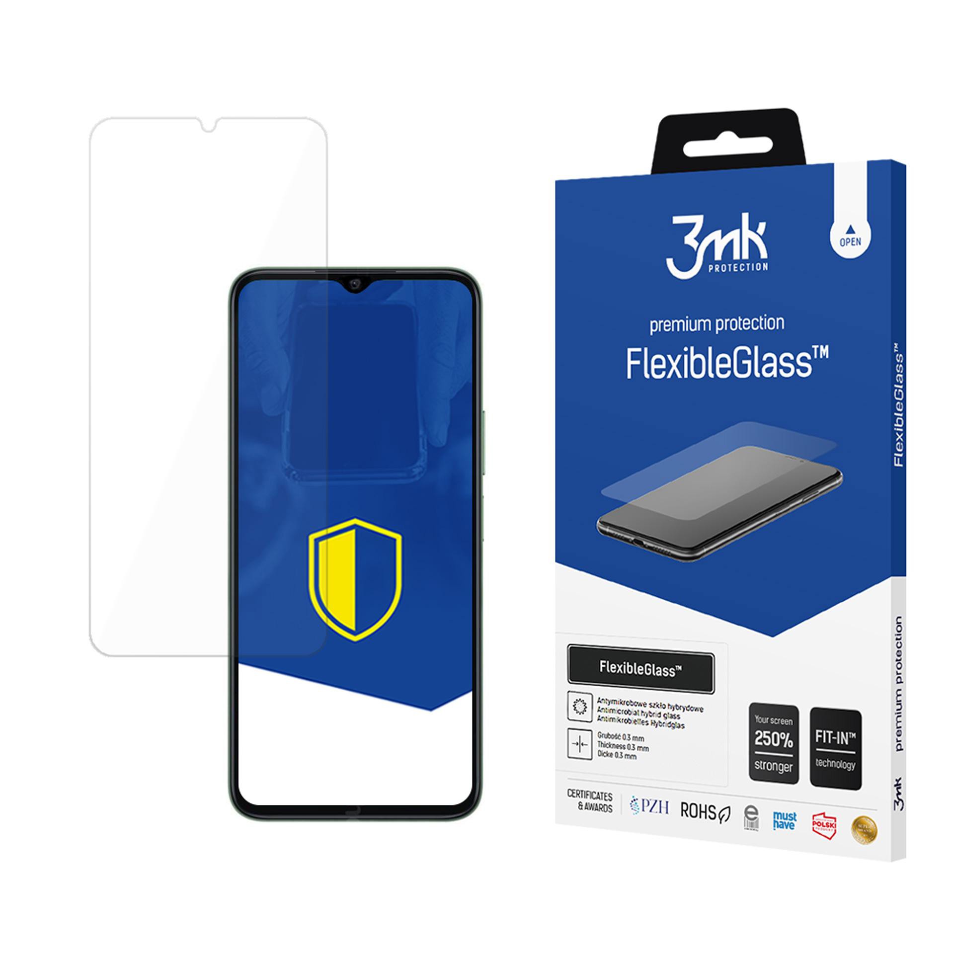 3mk hybridní sklo FlexibleGlass pro Honor X6B0 