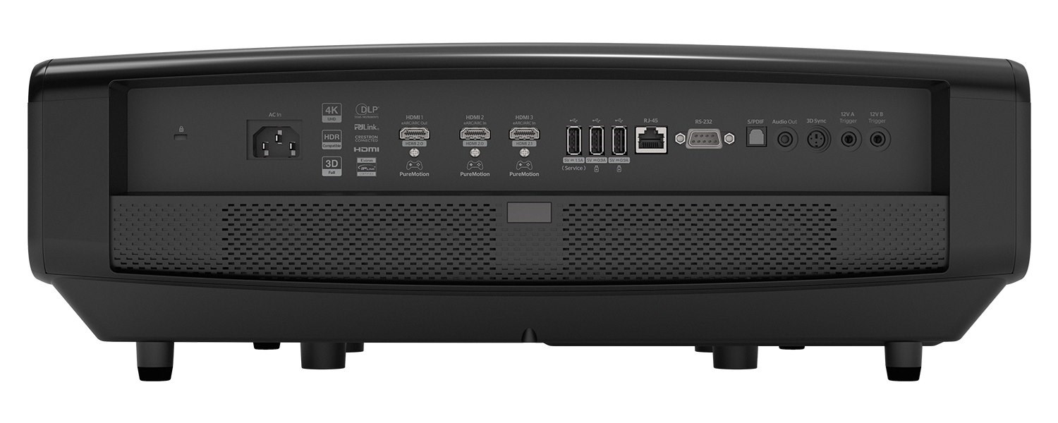 Optoma projektor UHZ68LV (DLP, Laser, UHD, 5000 ANSI, HDMI, RS232, RJ45, USB-A power, repro 2x5W)2 