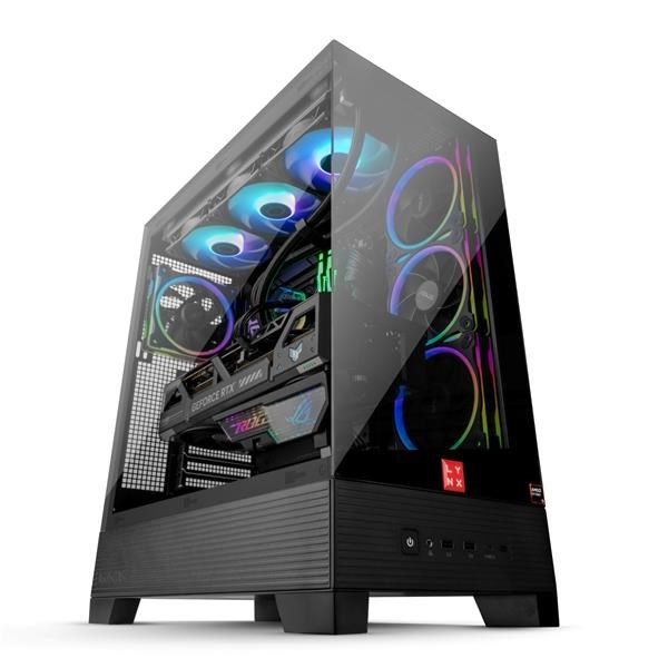 oLYNX Challenger Ryzen 9 9900X3D 64GB 4TB SSD NVMe RTX 5090 32G W11 Home1 